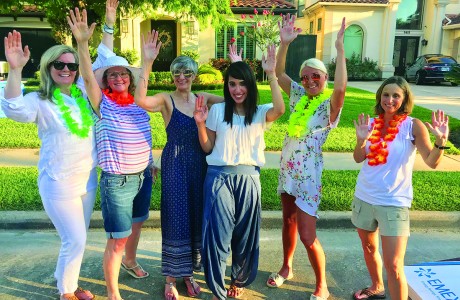 Leah Mathews, June Hogg, Mariam Lakehani, June Loveland, Joy Taravella