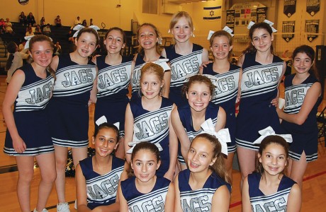 Emery/Weiner School cheerleaders