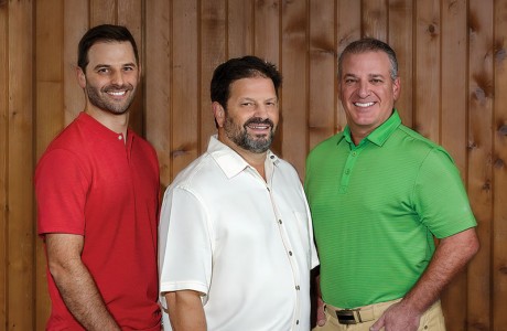 Joseph Mandola, Ciro Lampasas Jr. and Michael Patronella