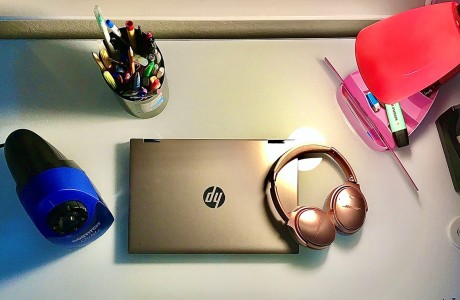 Village School student’s desk