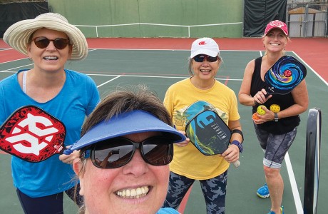 Mary Goodman, Carol Beittenmiller, Sabrina Gee, and Dena Robinson