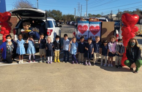 Early-childhood students at The Village School