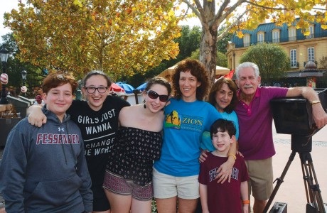 Michael Glazer, Sophia Glazer, Elizabeth Glazer, Liane Clamen, David Glazer, Rhoda Clamen, and Allen Clamen