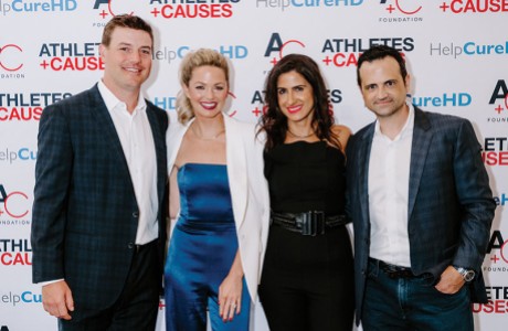 Joe Smith, Allie LaForce, and Lisa and Gilad Zadok