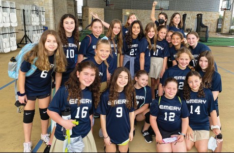 Emery/Weiner sixth-grade volleyball team