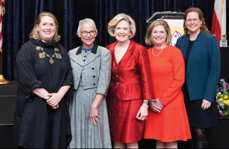 Jacqui White Arribas, Ann Christensen, Daisy White, Niccole White Greeley, and Laura Laux