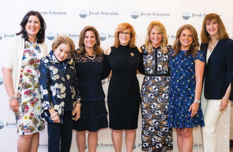 Debra Cohen, Lyn Schmulen, Caren Schmulen Sweetland, Carol Leifer, Lindsay Schmulen, Danielle Schmulen, Sherrie Eisenman