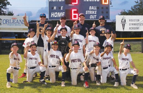 Post Oak Little League 9U Blue All-Stars Team