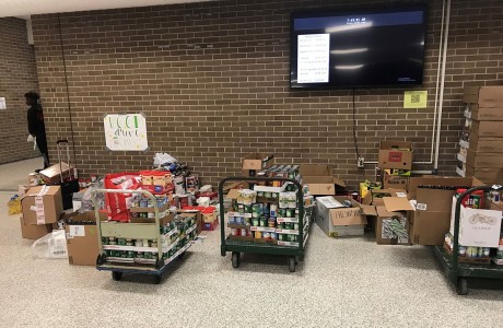 Food Drive Collection Site