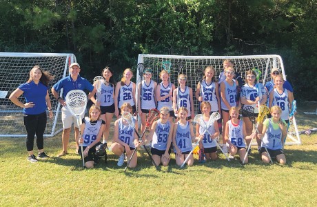 Pin Oak Middle School girls’ lacrosse team