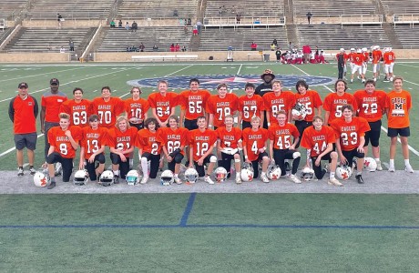 Memorial Middle School seventh-grade A team