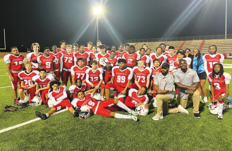 Pershing Middle School football team