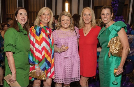 Suzanne Farrow, CIS board member Suzanne Stiles, Christi Tullos, Shannon Mahan, and Courtney Anderson