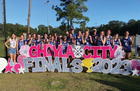 Pin Oak Middle School girls’ lacrosse team