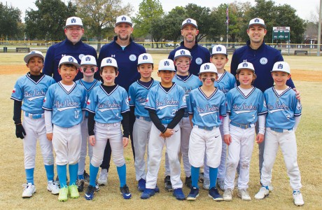 Blue Anchor 9U baseball team