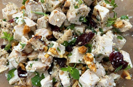 Greek chicken salad
