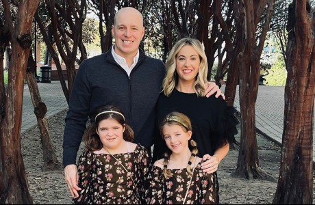 Emily Scherman, Chris Scherman, Annabelle Scherman, Evangeline Scherman