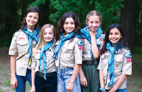 Angelina Sorena, Alice Hood, Isabella Ventura, Corinne Montgomery, and Samara Vencil