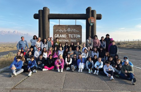 Pin Oak Middle School’s eighth-grade students