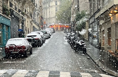 PARIS IN THE SNOW