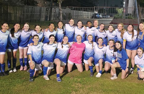 Pin Oak Middle School Girls Soccer Team