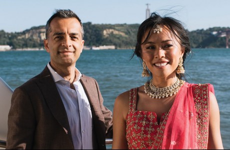 Diana Dang and Rahul Bijlani