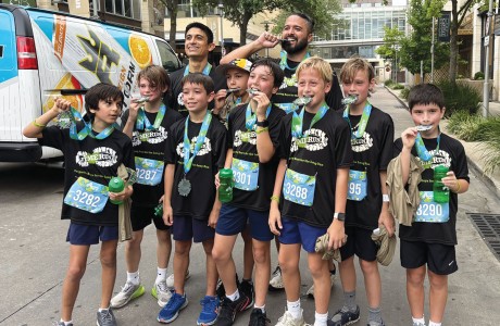 Rummel Creek Elementary’s student running club