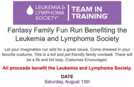 Fantasy Family Fun Run Benefiting the Leukemia and Lymphoma Society