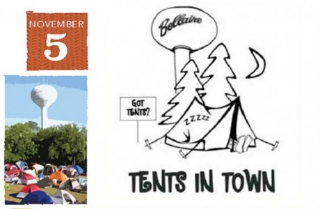 Tents in Town