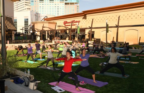 Yoga on the Square