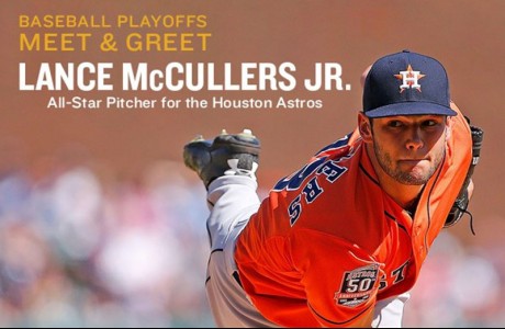 Baseball Playoffs Meet and Greet with Lance McCullers, Jr.