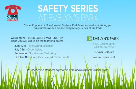 Safety Series at Evelyn's Park