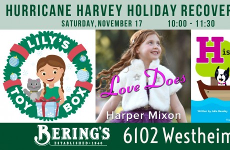 Hurricane Harvey Holiday Recovery Event at Bering’s