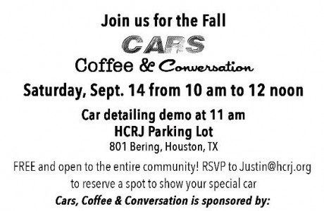Cars, Coffee & Conversation