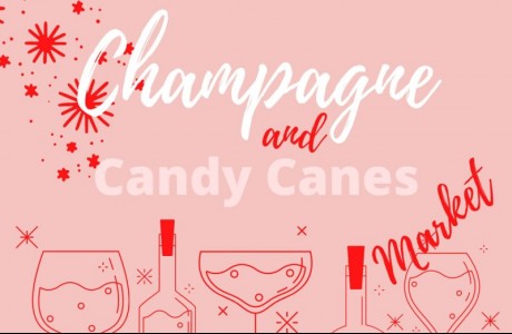 Champagne and Candy Canes Market