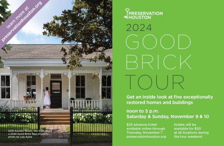 Preservation Houston's 2024 Good Brick Tour