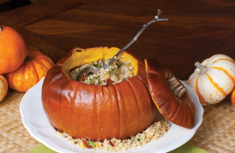 Pumpkin Stuffed With Everything Good