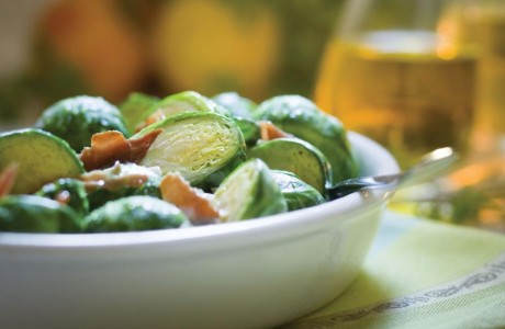 Brussels Sprouts with Prosciutto