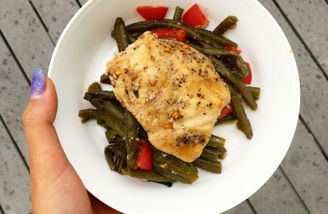 Slow Cooker Chicken and Green Beans
