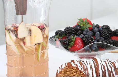 Apple Champagne Sangria