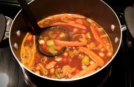 Lemon Chickpea Soup