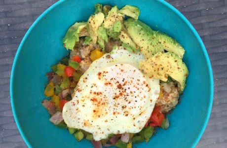 Breakfast Taco Oatmeal Bowl