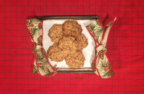 Nutbutter Oat Cookies