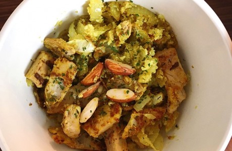 Curried Cauliflower Rice
