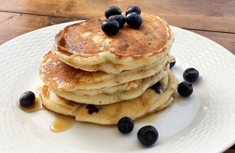 Blueberry Buttermilk Pancakes