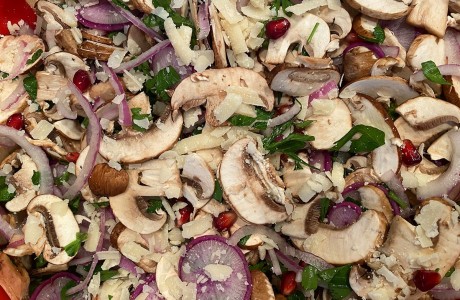 White Mushroom Salad