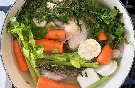 Homemade Chicken Stock