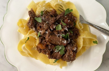 Bobby Flay’s Pappardelle with Short Rib Ragu