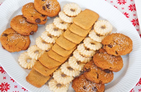 Ultra-Peanut Butter Cookies, Almond Spritz, and Speculoos