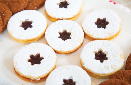 Linzer Cookies
